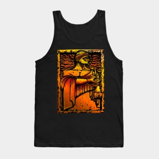 ART DECO MAN OF TECHNOLOGY Tank Top